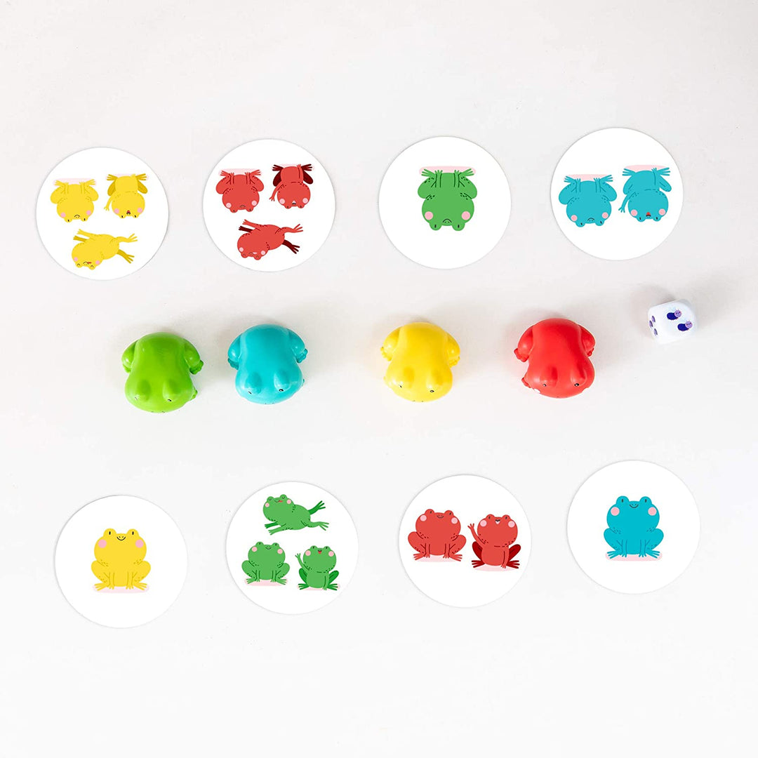 Juego Didáctico De Mesa Ranas Matemáticas Para Niños