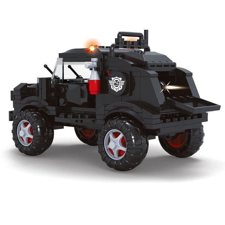 Set De Construccion 208 Piezas Carro De Rescate