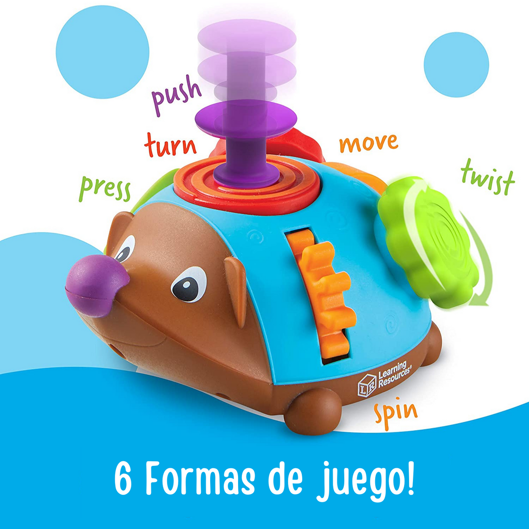 Juego De Motricidad Fina Erizo Sensorial