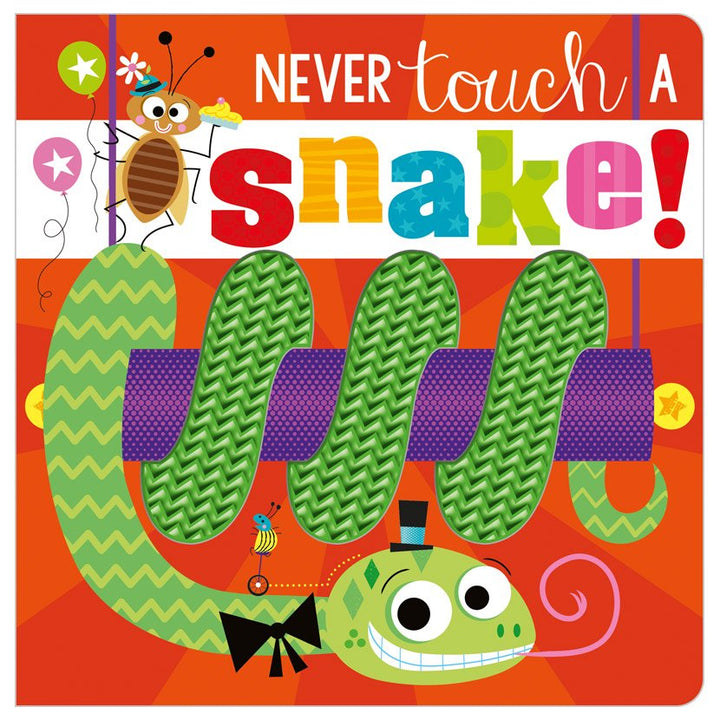Libro Sensorial Nunca Toques Una Serpiente