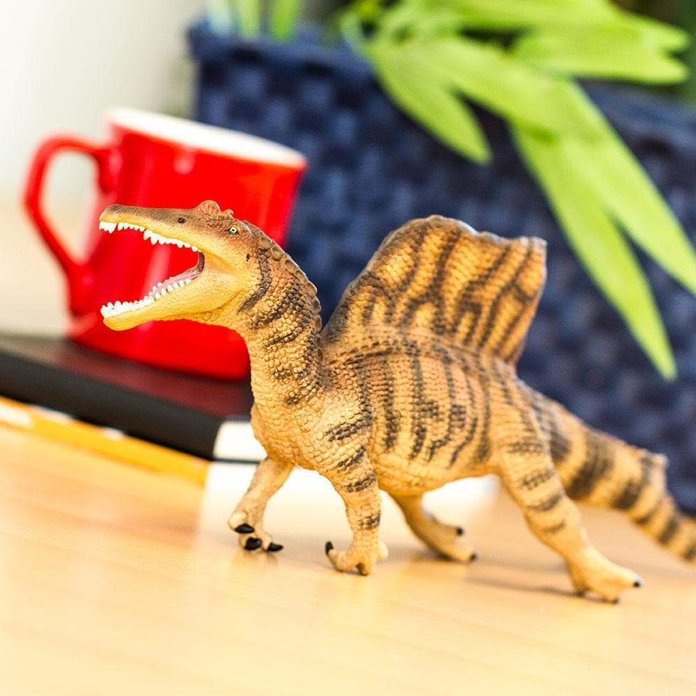 Figura Dinosaurio Espinosaurio Pintado a Mano