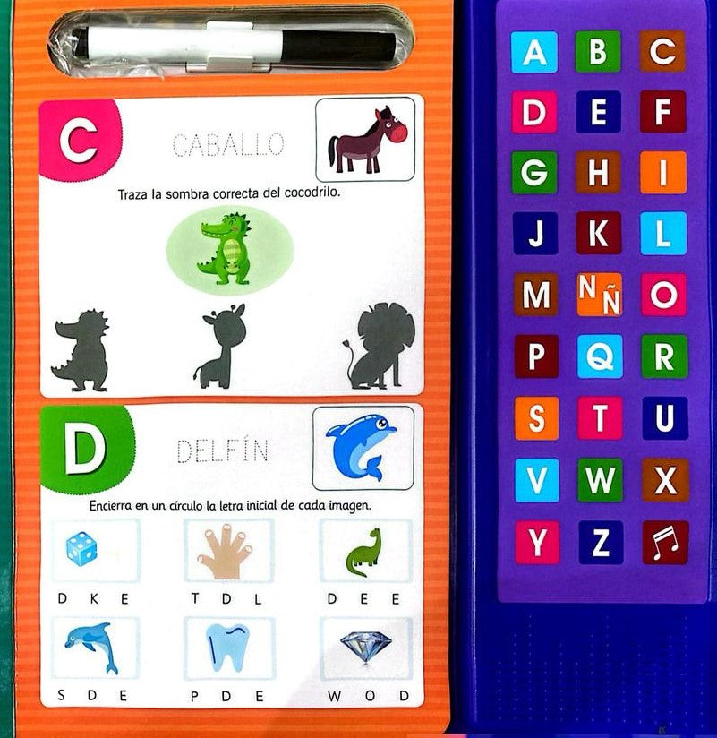 Libro Didactico Escucha Y Aprende ABC