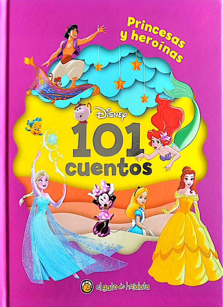 Libro Infantil 101 Cuentos De Disney