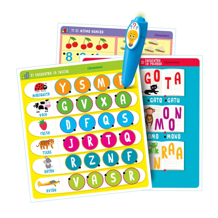 Libro Interactivo Lápiz Mágico Letras Y Números Para Niños