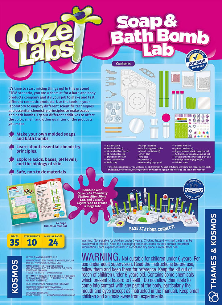 Set de Laboratorio Jabón y Bombas para el Baño