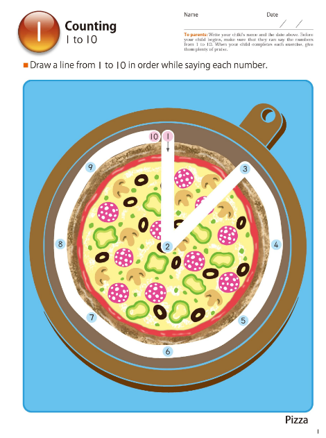 Libro Kumon Numeros Del 1 Al 120 En Ingles Para Niños