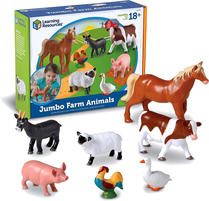 Figuras De Coleccion Animales De La Granja Jumbo