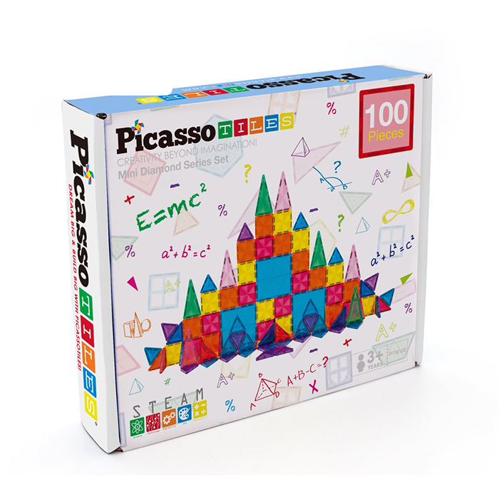 Juego de Construcción Magnético 100 Piezas