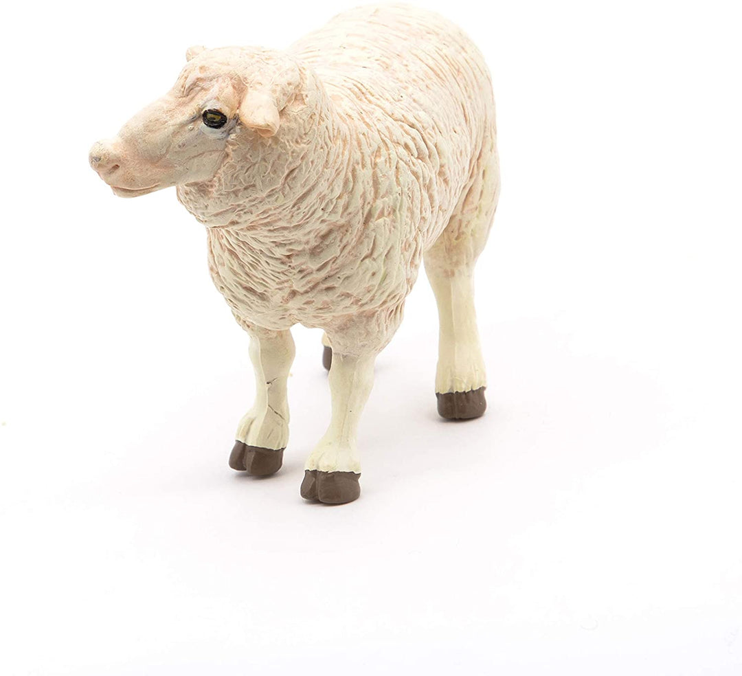 Figura Animales Oveja Pintada a Mano