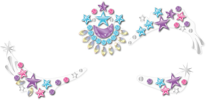 Set De Arte y Manualidades Gemas Para El Rostro Estrellas