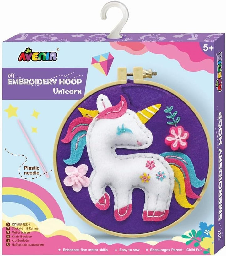 Set De Arte Y Manualidades Bordado Unicornio