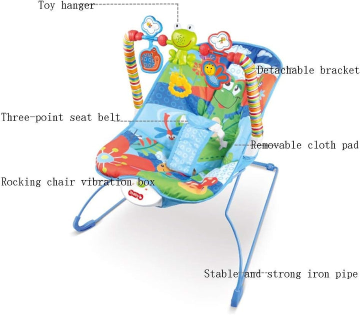 Silla Nido Con Vibración Para Bebes