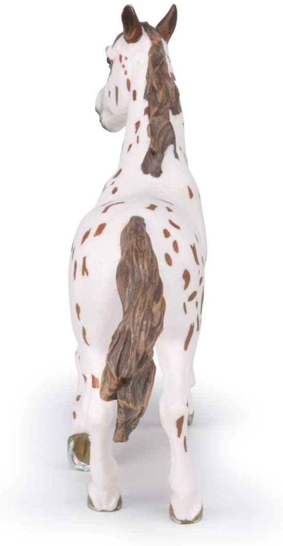 Figura Animales Yegua Appaloosa Pintada a Mano