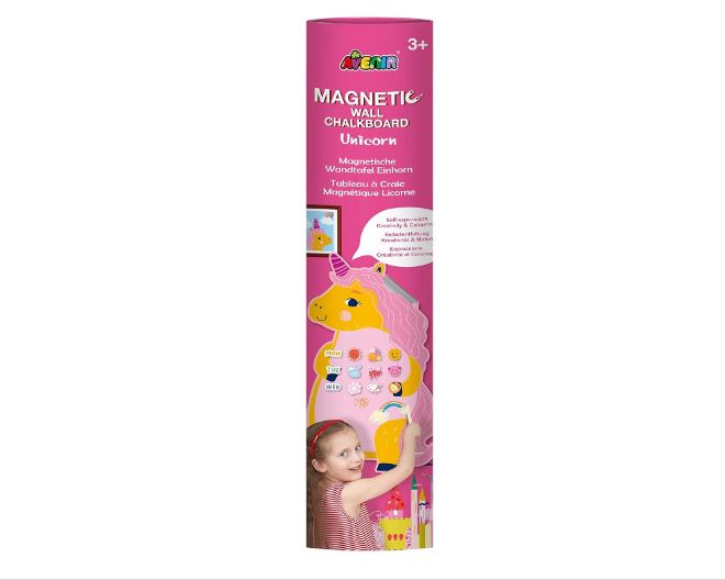 Tablero Magnético Para Niñas Unicornio