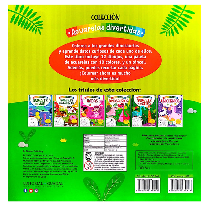 Libro De Manualidades Dinosaurios