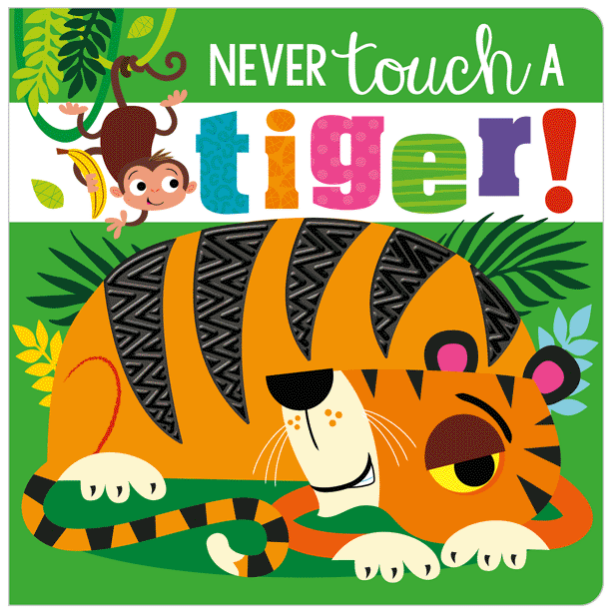 Libro Sensorial Nunca Toques Un Tigre
