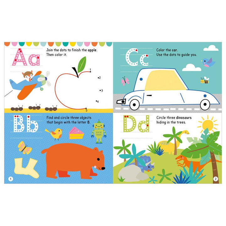 Libro De Actividades Con Stickers Para Ninos
