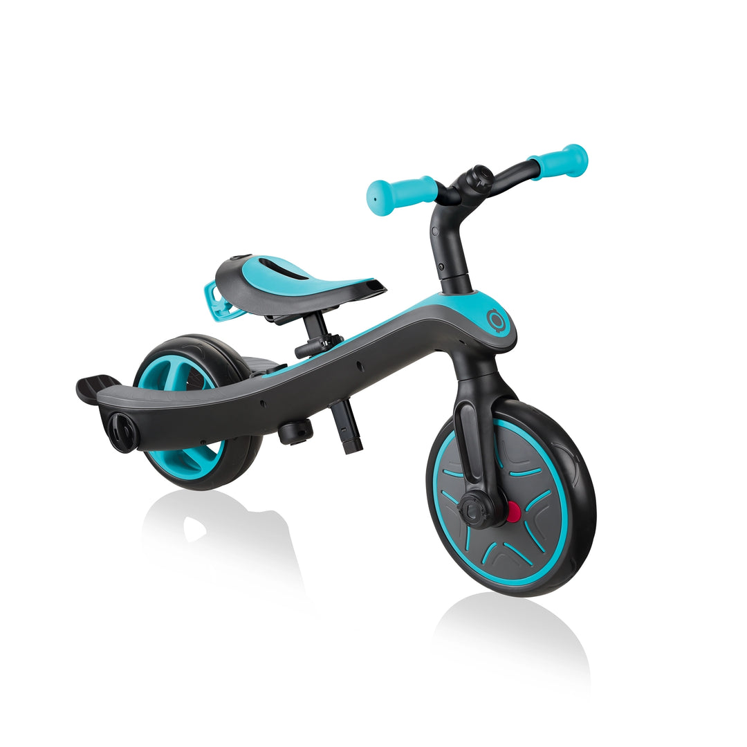 Triciclo y Bicicleta de Balance 4 en 1 azul para niños