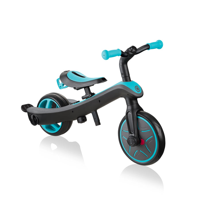 Triciclo y Bicicleta de Balance 4 en 1 azul para niños