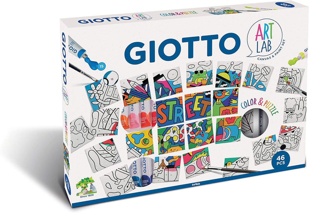 Set De Arte 2 En 1 Lienzo Para Pintar Por Numeros