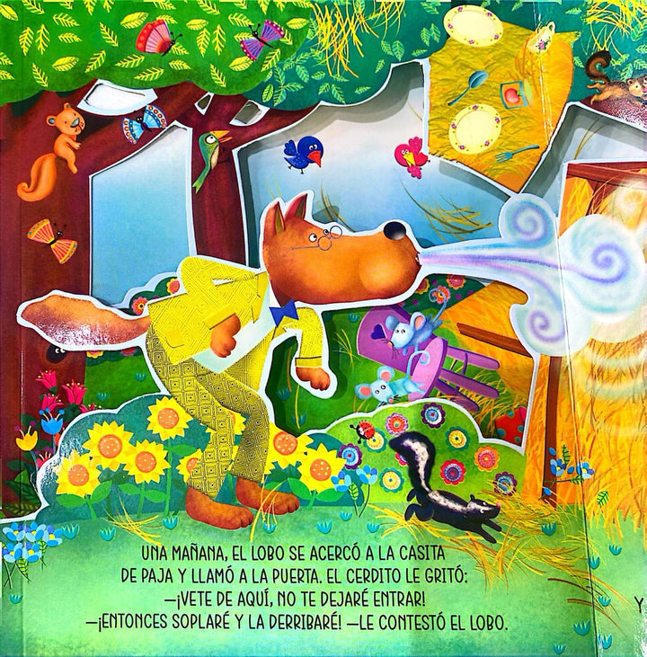 Libro Pop Up Los Tres Cerditos