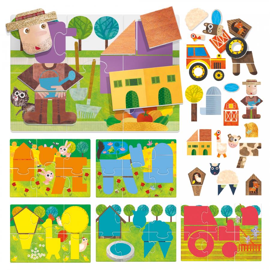 Juego Montessori Loteria Tactil