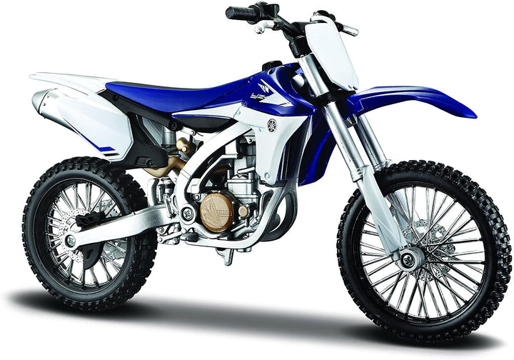 Moto A Escala 1/12 Yamaha Yz450f Coleccionable Para Armar