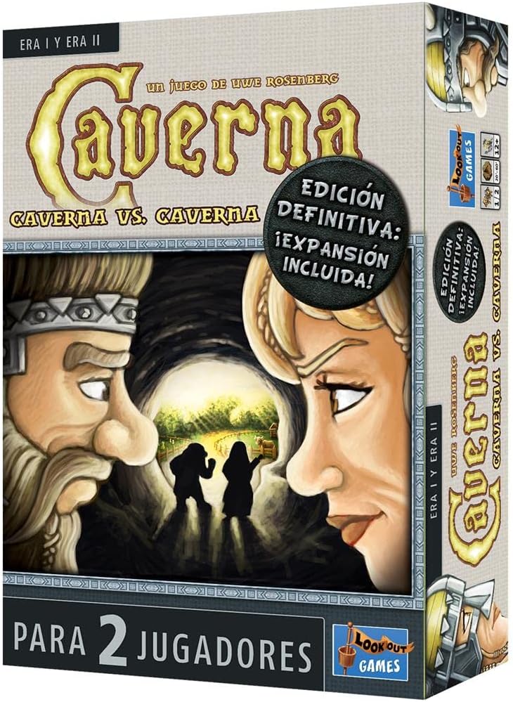 Juego de Mesa Caverna Vs Caverna Adultos