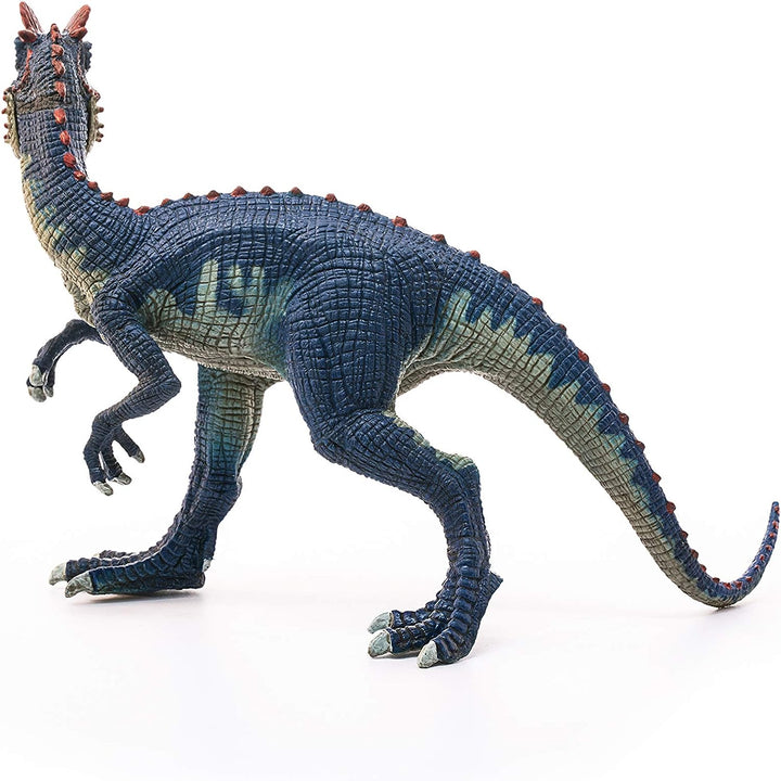 Figura Dinosaurios Dilofosaurio Pintado a Mano
