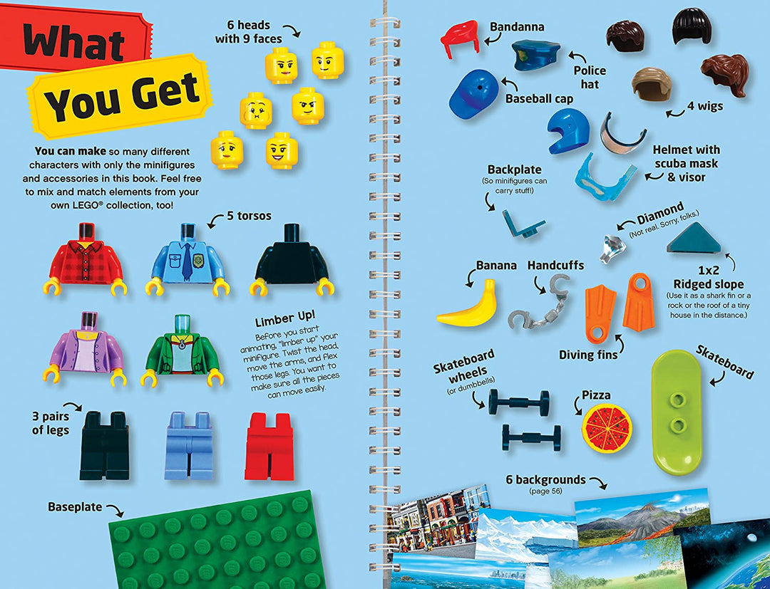 Libro Lego Crea Tu Propia Película