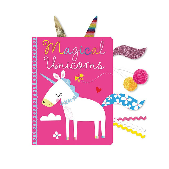 Libro En Ingles Magical Unicorns Texturas