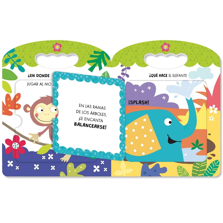 Libro Sorpresas En La Selva Con Pestañas