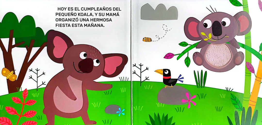 Libro Infantil Pequeñas Texturas Animales