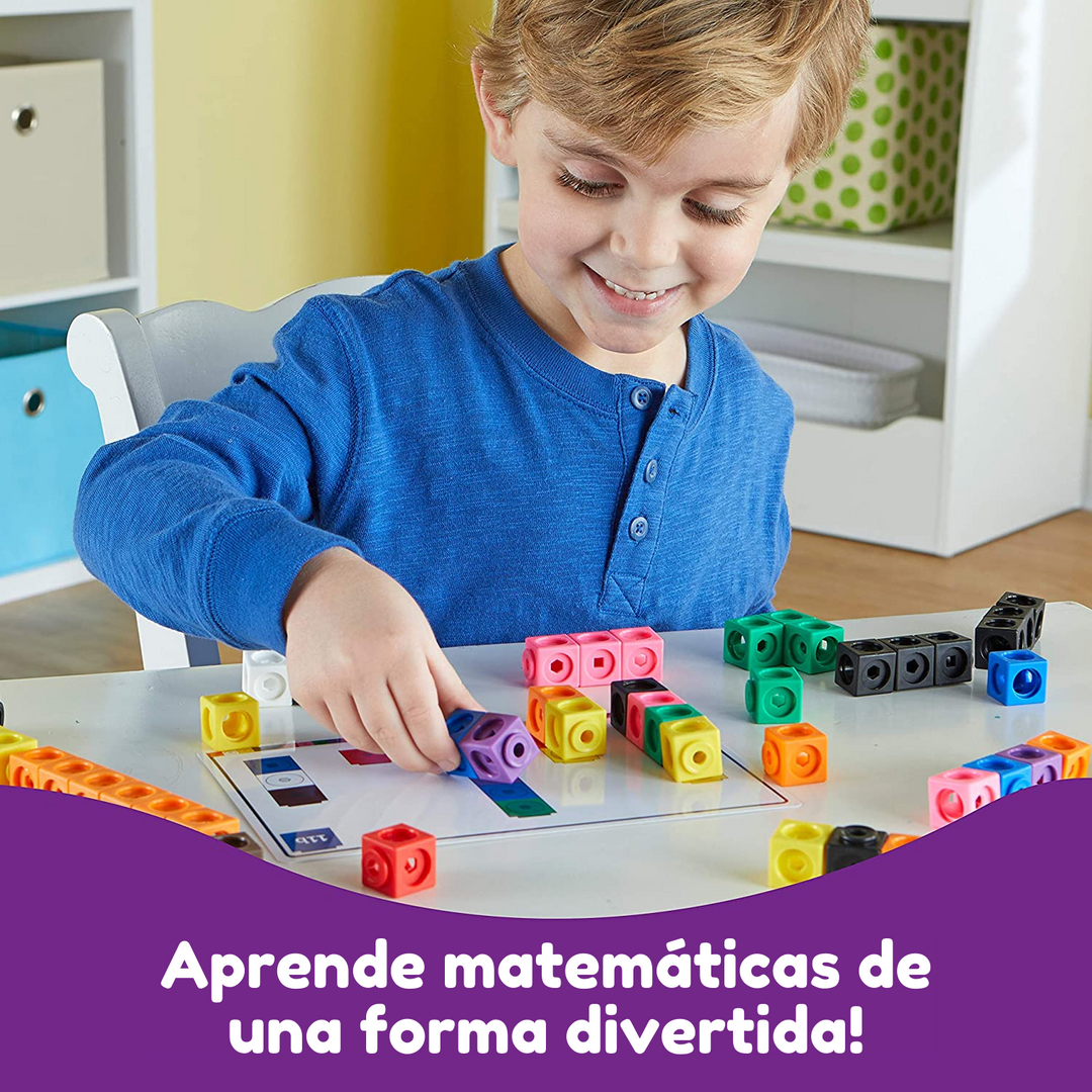 Juego Didáctico Matemático De Construcción Para Niños