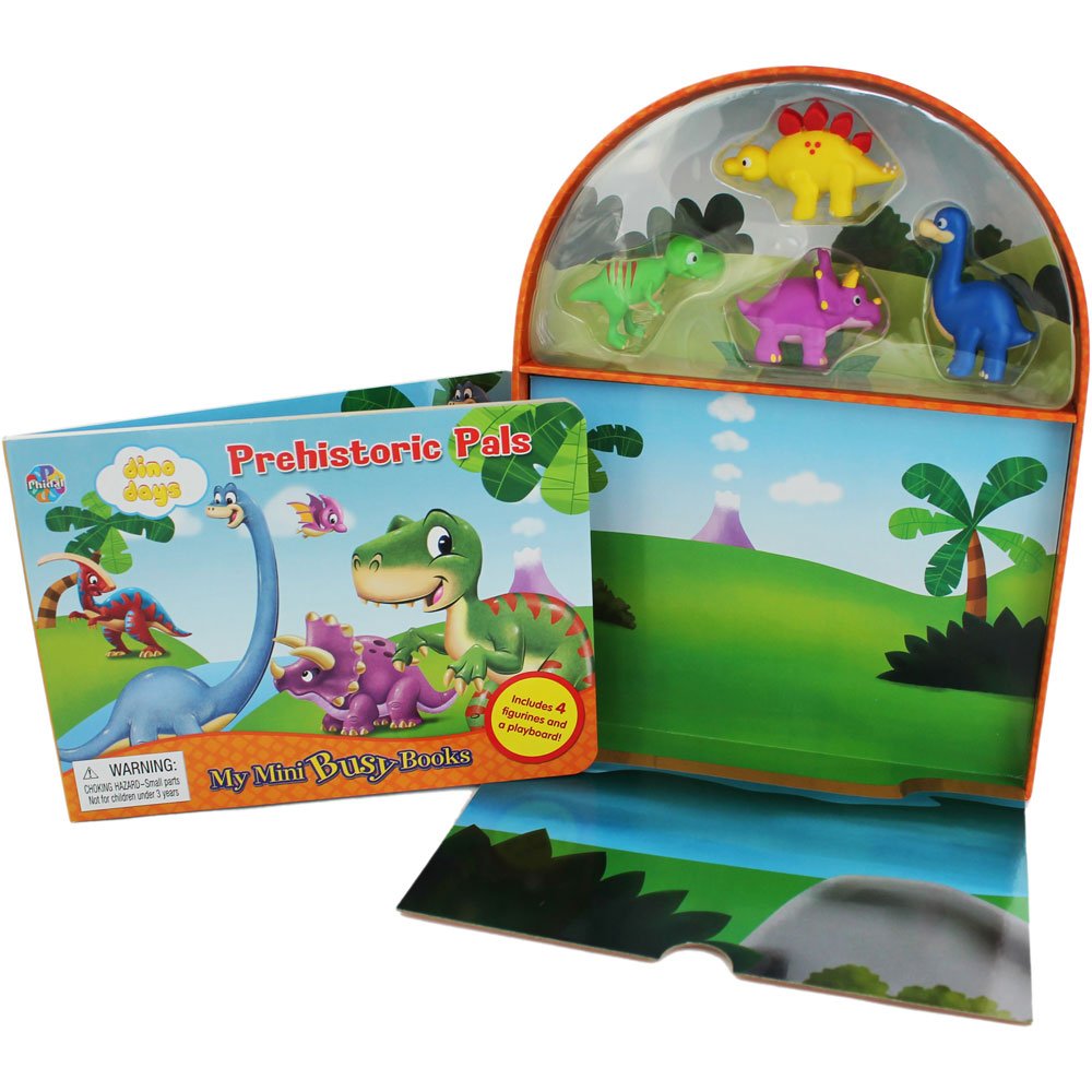 Libro y Juego 2 En 1 Animales Dinosaurios