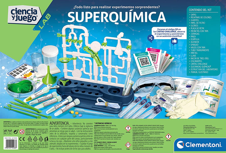 Juego Laboratorio De Experimentos Quimica Niños