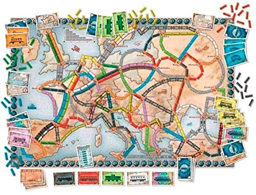 Juegos de Mesa ¡Aventureros Al Tren! Europa