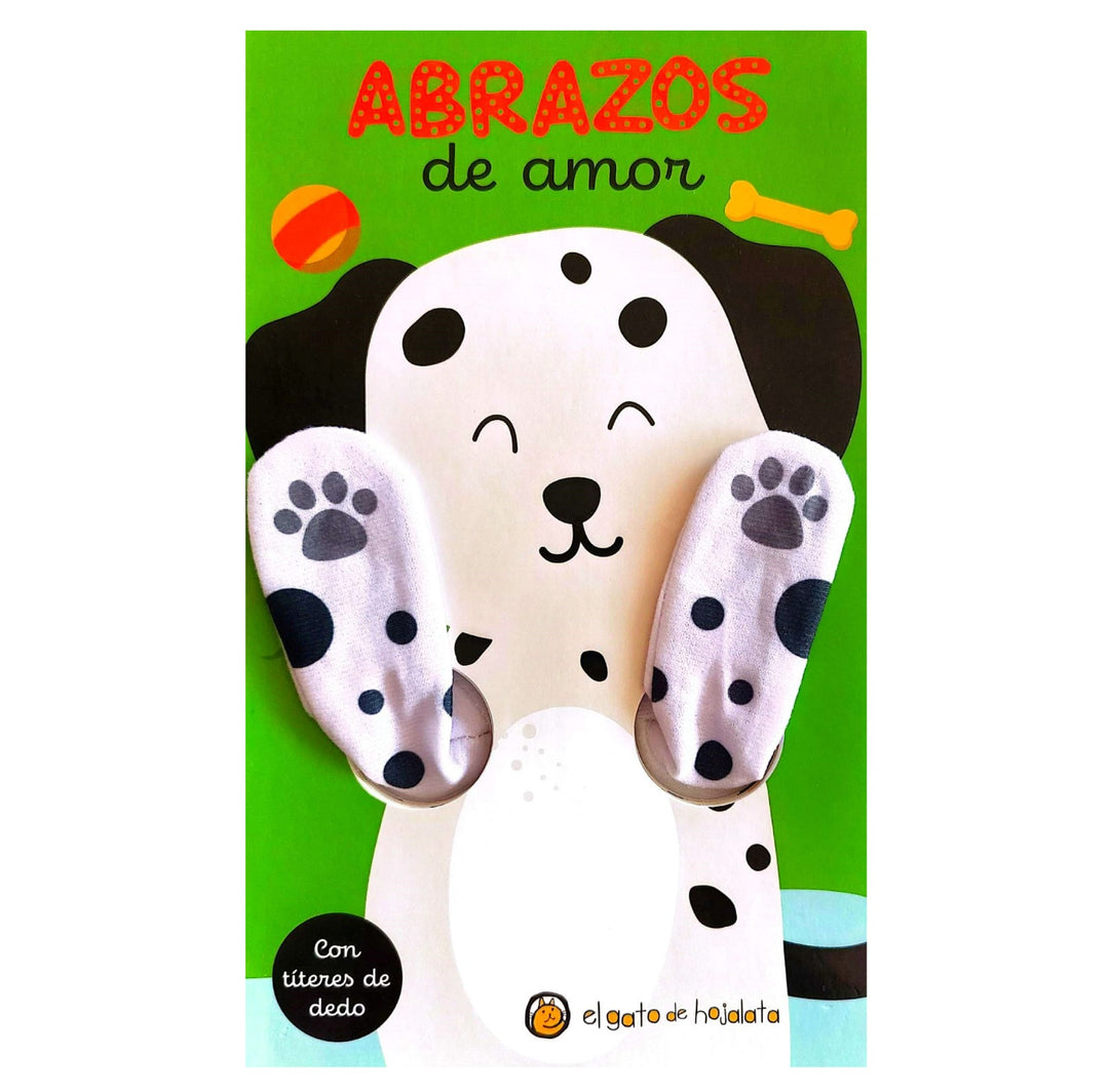 Libro Y Titere De Dedo Abrazos De Perro