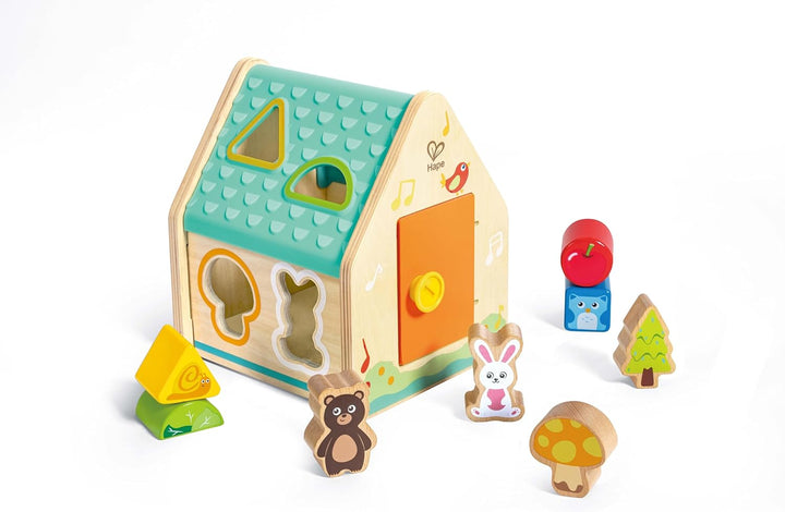 Juego Casa De Actividades En Madera Para Niños