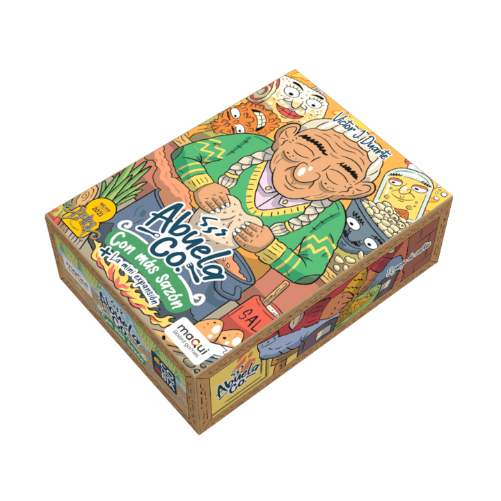 Juego De Mesa Abuela Co Y Mini Expansion Con Mas Sazon