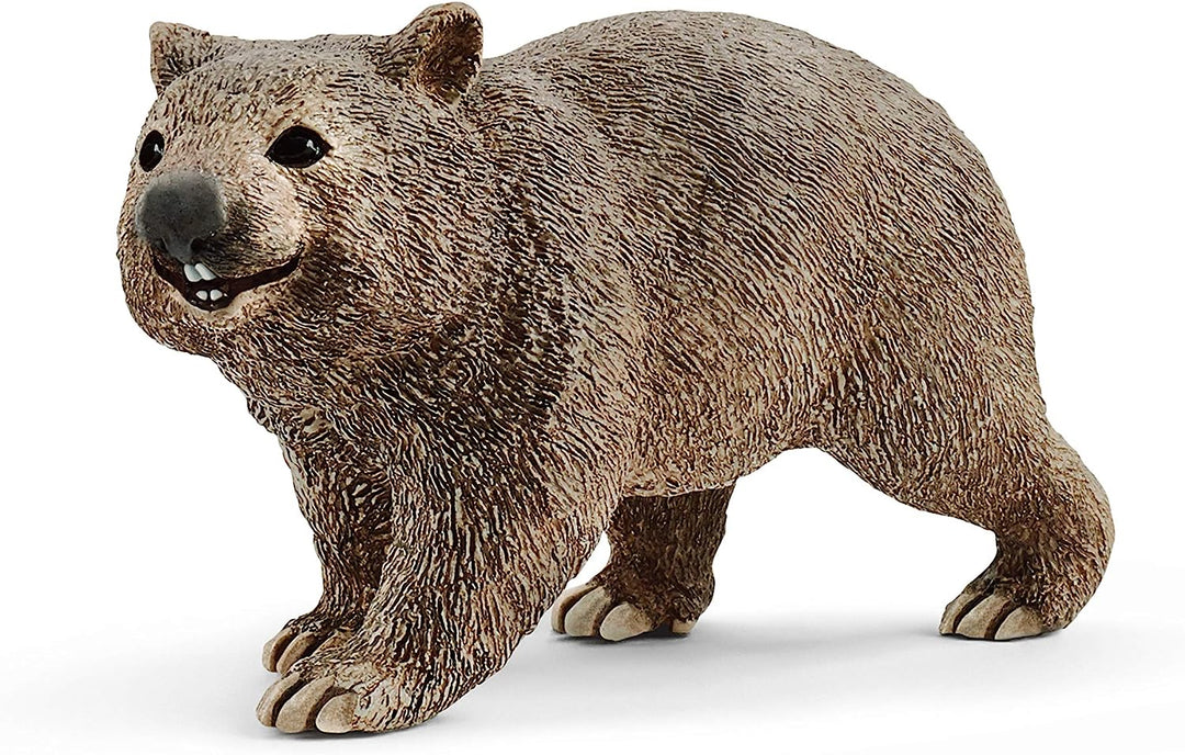 Figura Animales Wombat Pintado A Mano