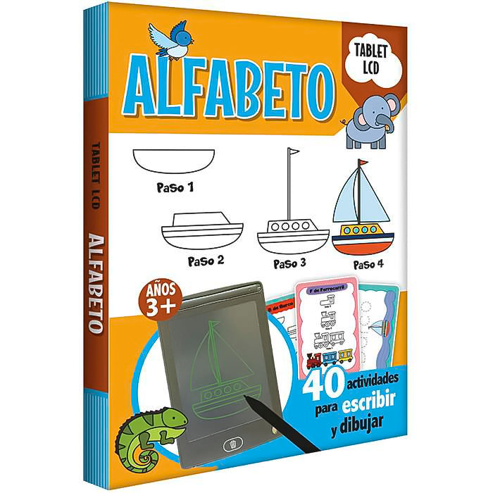 Libro Didáctico Tablero Lcd El Alfabeto