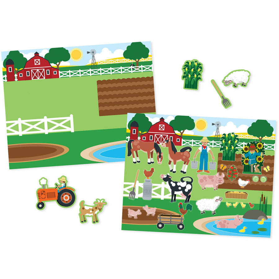 Stickers Reusables 5 Escenarios Hábitats