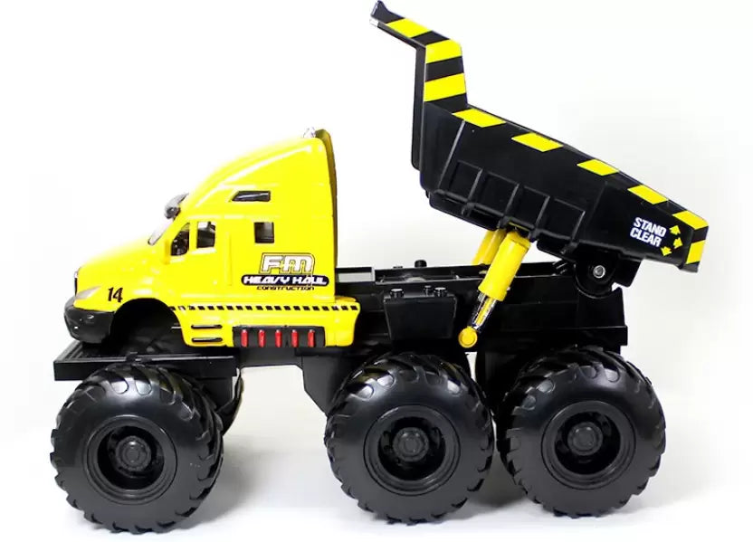 Camión De Construcción 6 x 6 Push &amp; Go Niños