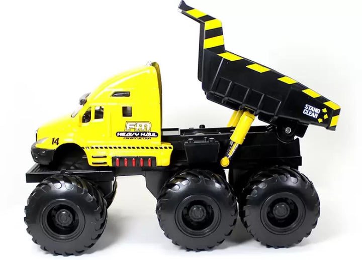 Camión De Construcción 6 x 6 Push &amp; Go Niños