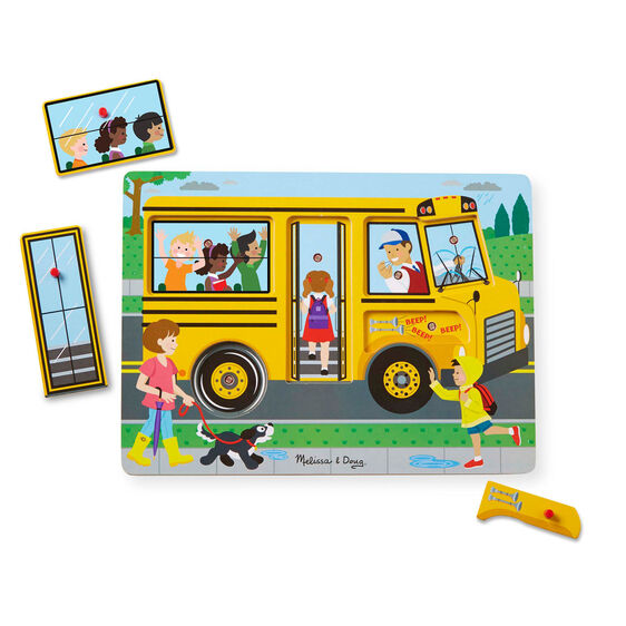 Rompecabezas con Sonido Bus Escolar