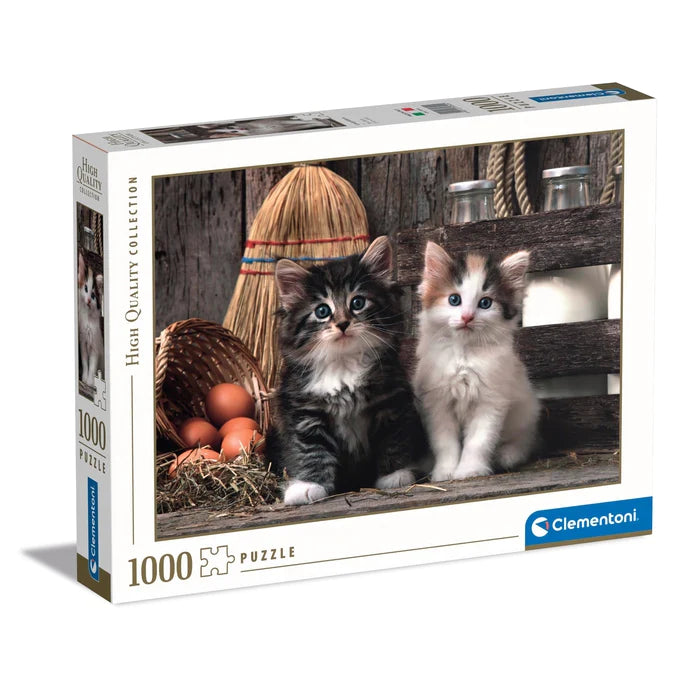 Rompecabezas 1000 Piezas Gatos Clementoni