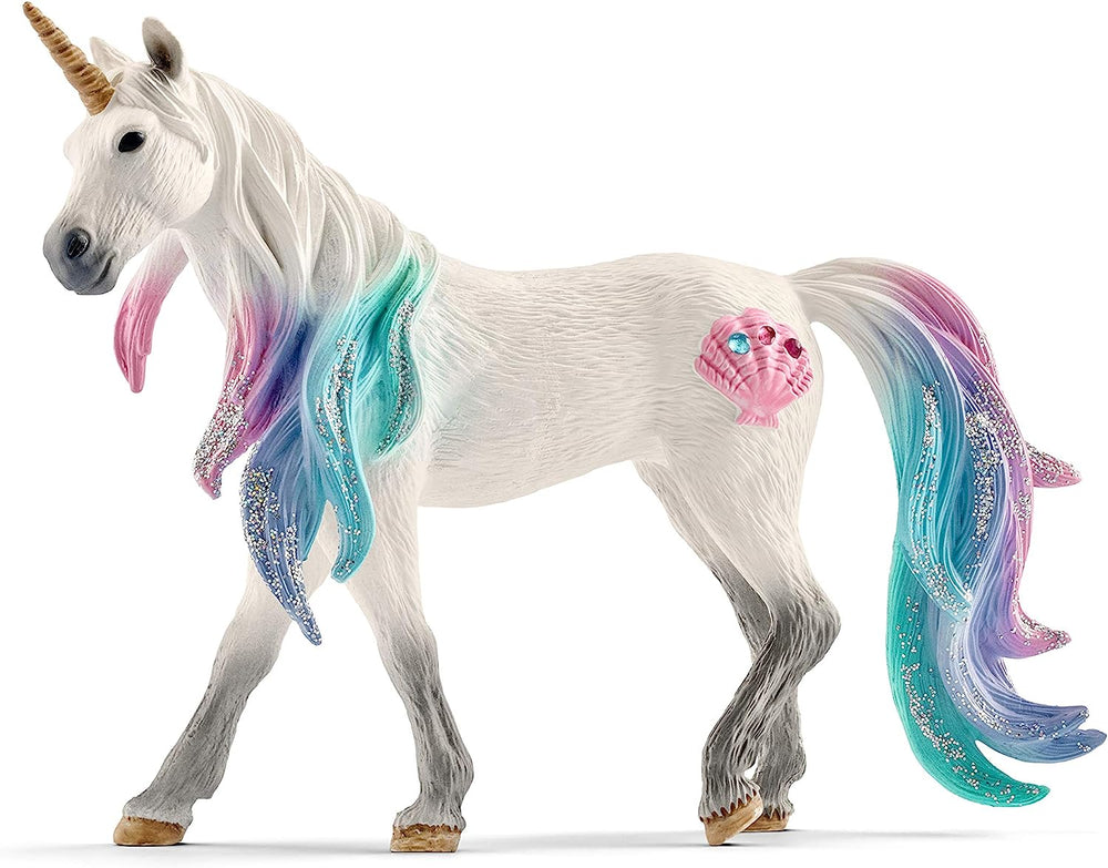 Figura Unicornio Pintado A Mano