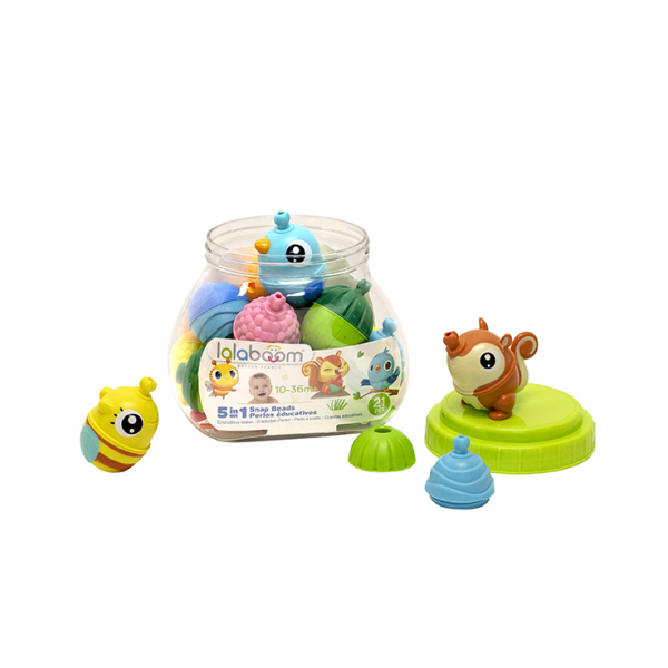 Juego Montessori Animales Enhebra y Encaja
