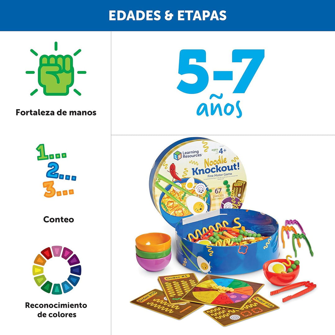 Juego De Clasificacion Y Motricidad Fina Ramen